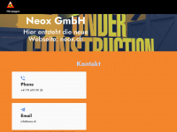 neox.ch Webseite Vorschau