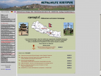 nepalhilfe-kirtipur.de Webseite Vorschau