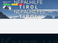 nepalhilfe-tirol.at Webseite Vorschau