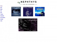 nephthys.de Webseite Vorschau
