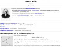 nernst.de Webseite Vorschau
