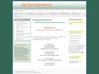 netcept-datentechnik.de Webseite Vorschau