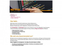 netfix.ch Webseite Vorschau