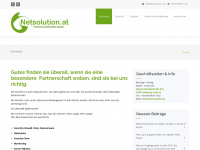 netsolution.at Webseite Vorschau
