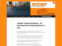 nettage.ch Webseite Vorschau