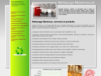 nettoyage-montreux.ch Webseite Vorschau