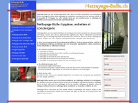 nettoyage-bulle.ch Webseite Vorschau