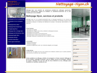 nettoyage-nyon.ch Webseite Vorschau