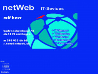netweb.ch Webseite Vorschau