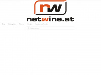 netwine.at Webseite Vorschau