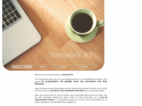 network43.de Webseite Vorschau