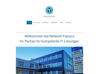 networkfactory.ch Webseite Vorschau
