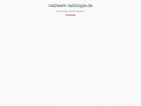 netzwerk-radiologie.de Webseite Vorschau