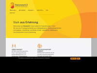 netzwerk3.at Webseite Vorschau