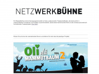 netzwerkbuehne.ch Webseite Vorschau