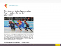 speedskating-em.de Webseite Vorschau