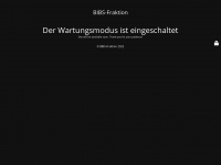 bibs-fraktion.de Webseite Vorschau