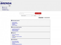 brenda-enzymes.org Webseite Vorschau