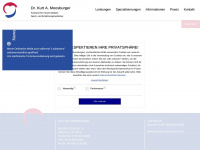 dr-moosburger.at Webseite Vorschau