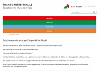 franz-grothe-schule.de Webseite Vorschau