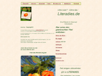 literadies.de Webseite Vorschau