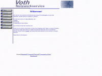 netzwerkservice-voth.de Webseite Vorschau