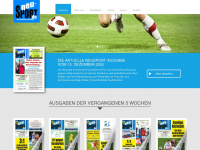neu-sport.de Webseite Vorschau