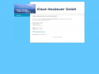 neubauer-shk.de Webseite Vorschau