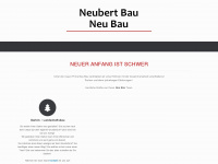 neubert-bau.de Webseite Vorschau