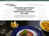 neubuel.ch Webseite Vorschau