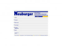 neuburger-metallbau.de Webseite Vorschau