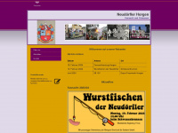 neudoerfler.ch Webseite Vorschau