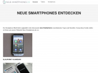 neue-smartphones.de Webseite Vorschau