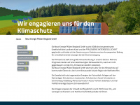 neueenergie-pfaelzerbergland.de Webseite Vorschau