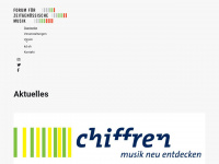neuemusik-sh.de Webseite Vorschau
