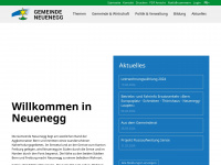 neuenegg.ch Webseite Vorschau