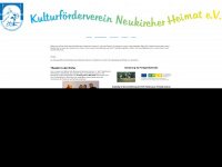 neukircher-heimat.de Webseite Vorschau