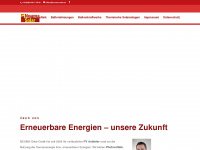 neuma-solar.at Webseite Vorschau