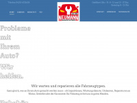neumann-kfz.de Webseite Vorschau