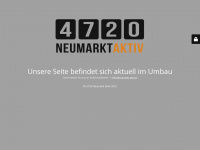 neumarkt-aktiv.at Webseite Vorschau
