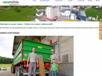 neumuehle-rickenbach.ch Webseite Vorschau