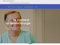 neurochirurgie-sutter.at Webseite Vorschau
