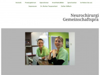 neurochirurgie-trier.de Webseite Vorschau