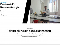 neurochirurgie-wuerzburg.de Webseite Vorschau