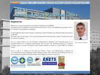 neuroendokrine-pankreastumore.de Webseite Vorschau