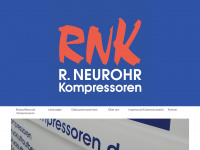 neurohr-kompressoren.de Webseite Vorschau