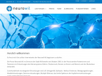 neurowil.ch Webseite Vorschau