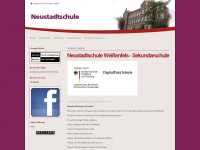 neustadt-schule.de Webseite Vorschau