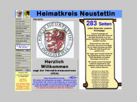 neustettin-in-pommern.de Webseite Vorschau