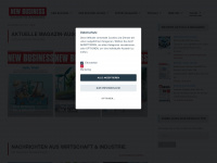 newbusiness.at Webseite Vorschau